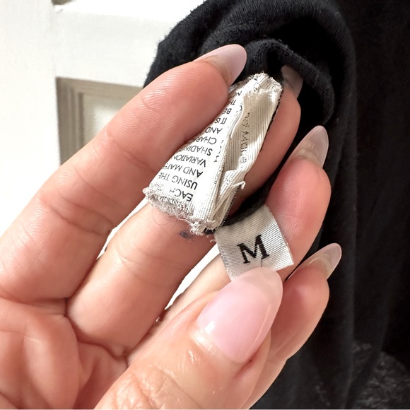 Enza Costa Women’s Scoop Neck Tank Top | Black | Sz Medium - Picture 6 of 9